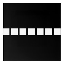 Design auf weißem Quadrat