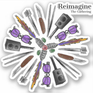 Design-Aufkleber für 2021 Ansammlung T - Shirt Aufkleber