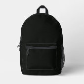 Design aus Scratch! Erstelle selbst Bedruckter Rucksack (Vorderseite)