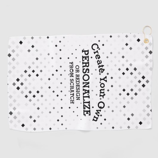 Design aus Scratch - Golfhandtuch (Horizontal)