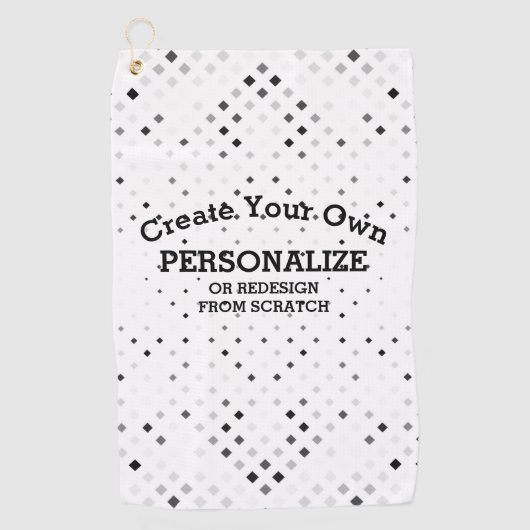 Design aus Scratch - Golfhandtuch (Vorderseite)