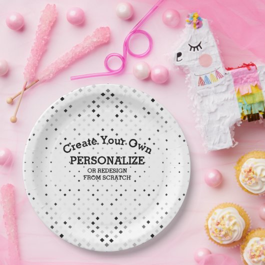 Design aus Scratch - Pappteller (Party)