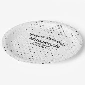 Design aus Scratch - Pappteller (Schrägansicht)