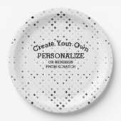 Design aus Scratch - Pappteller (Vorderseite)