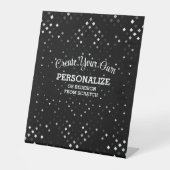 Design aus Scratch - Sockelschild (Vorderseite)