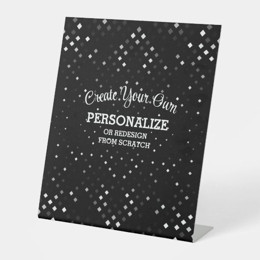 Design aus Scratch - Sockelschild (Vorderseite)