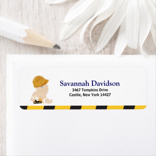 Design Baby Custom Address Label (30) (Insitu)
