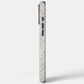 Design Beige und Taupe Mandala Case-Mate iPhone Hülle (Rückseite / Links)