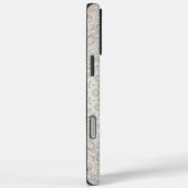 Design Beige und Taupe Mandala Case-Mate iPhone Hülle (Rückseite / Rechts)