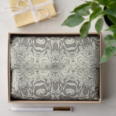 Design Beige und Taupe Mandala Seidenpapier (Geschenk)
