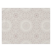 Design Beige und Taupe Mandala Tischdecke (Vorderseite (Horizontal))