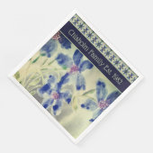 Design-Bereich für dekorative Typografie Serviette (Ecke)