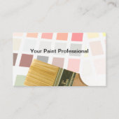 Design beruflicher Maler-Visitenkarten Visitenkarte (Vorderseite)