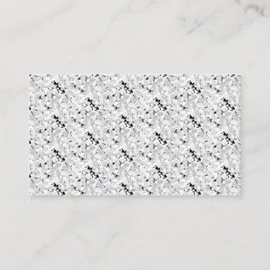 Design Beruflicher Visitenkarten Telefonnummerkarte (Rückseite)