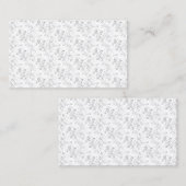 Design Beruflicher Visitenkarten Telefonnummerkarte (Vorne/Hinten)