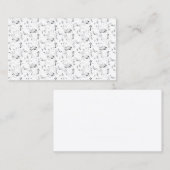 Design Beruflicher Visitenkarten Telefonnummerkarte (Vorne/Hinten)