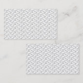 Design Beruflicher Visitenkarten Telefonnummerkarte (Vorne/Hinten)