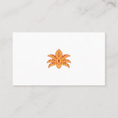 Design Beruflicher Visitenkarten Visitenkarte (Rückseite)