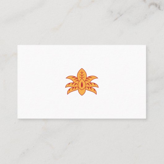 Design Beruflicher Visitenkarten Visitenkarte (Rückseite)