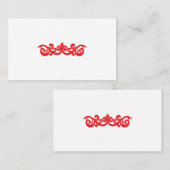 Design Beruflicher Visitenkarten Visitenkarte (Vorne/Hinten)