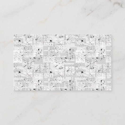 Design Beruflicher Visitenkarten Visitenkarte (Rückseite)