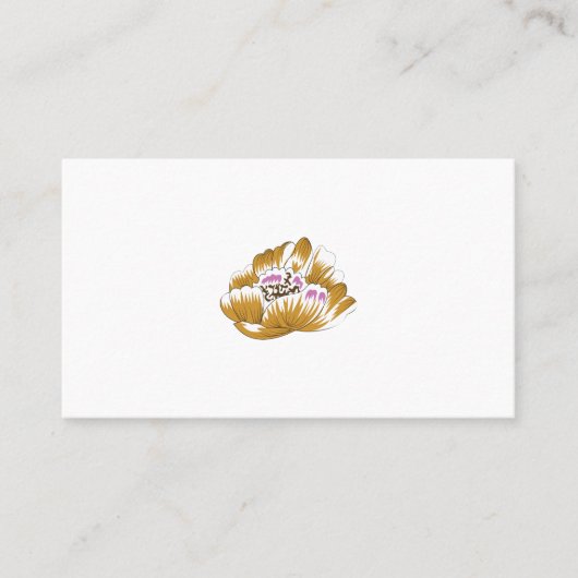 Design Beruflicher Visitenkarten Visitenkarte (Vorderseite)