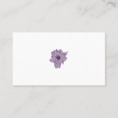 Design Beruflicher Visitenkarten Visitenkarte (Rückseite)