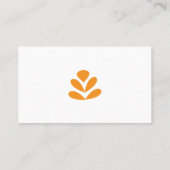 Design Beruflicher Visitenkarten Visitenkarte (Rückseite)