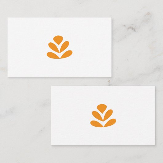 Design Beruflicher Visitenkarten Visitenkarte (Vorne/Hinten)