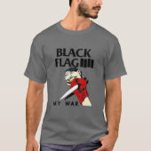 Design Black-Flag My War Wesentlichen Classic T-Shirt (Vorderseite)