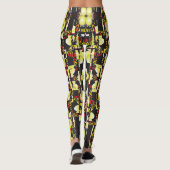 Design-Blume Boxed Mirror Leggings (Rückseite)
