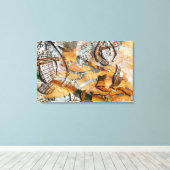 Design Buddha Leinwanddruck (Insitu (Holzboden))