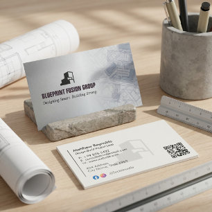 Design-Build-Unternehmen Geschäft   Grey Minimalis Visitenkarte