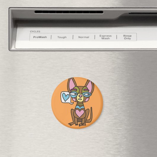 Design Chiwawa Magnet (In Situ (Geschirrspüler))