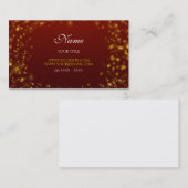 Design Christmas Visitenkarte (Vorne/Hinten)