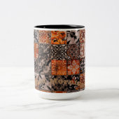 Design Coffee Mugs Zweifarbige Tasse (Mittel)