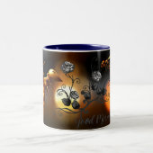 Design Coffee Mugs Zweifarbige Tasse (Mittel)