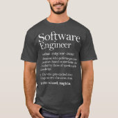 Design-Computer für die Softwareentwicklung T-Shirt (Vorderseite)