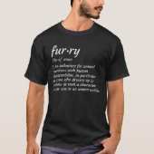 Design-Cosplay für Furnier-Furries T-Shirt (Vorderseite)