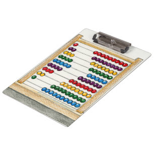 Design „Count on Me“ auf einem Klemmbrett