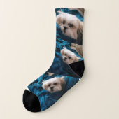 Design Create Style Custom Mens Ladies Socks Socken (Links - Außen)