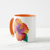 Design-Cup für strahlende Blume Tasse (Vorderseite Links)