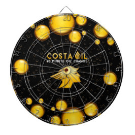 Design-Dartboard für Costa Oil Drop Dartscheibe