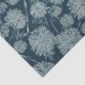 Design-Decoupage von blauen Lüstern Seidenpapier (Detail)