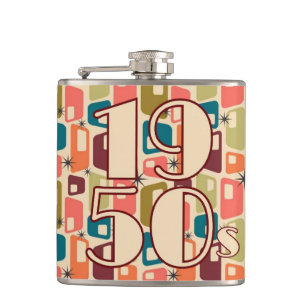 Design der 1950er Jahre Flachmann