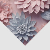 Design der 3D-Blume 1 Seidenpapier (Ausschnitt)