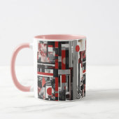 Design der abstrakten Uni. Tasse (Links)