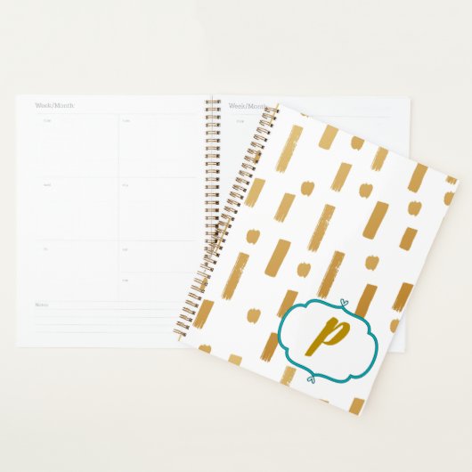 Design der aktuellen Gold-Monogramme Planer (Anzeige)