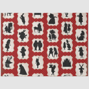 Design der Alice im Wunderland 2 Seidenpapier