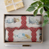 Design der Alice im Wunderland 4 Seidenpapier (Geschenk)